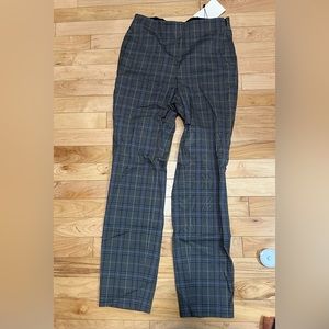 Blue and Grey Plaid Rag And Bone Dress pants